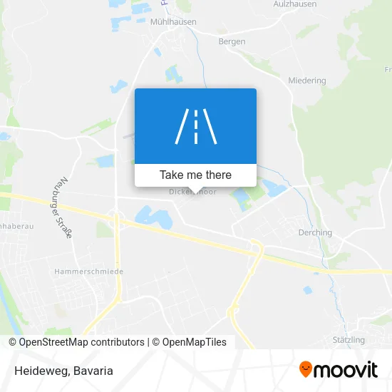 Карта Heideweg