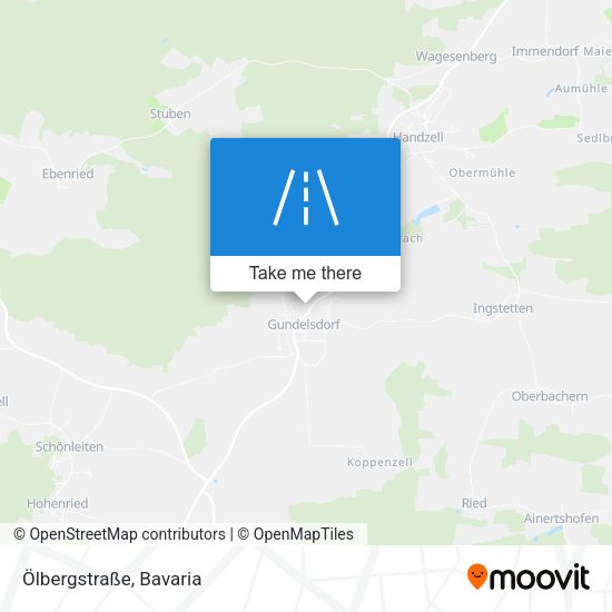 Ölbergstraße map