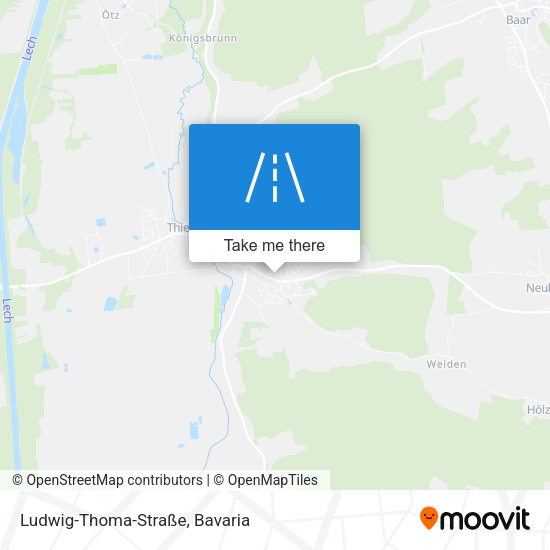 Ludwig-Thoma-Straße map