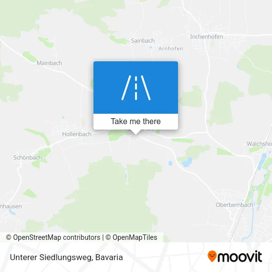 Карта Unterer Siedlungsweg