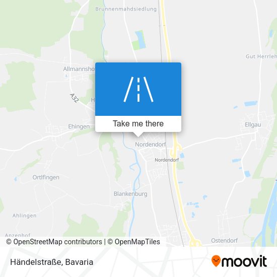 Händelstraße map