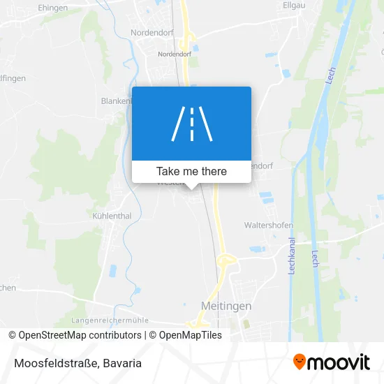 Moosfeldstraße map