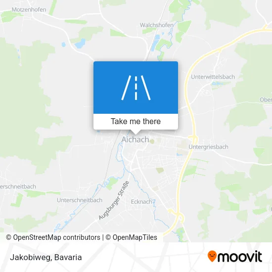 Jakobiweg map