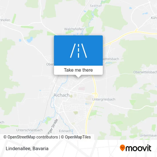 Карта Lindenallee
