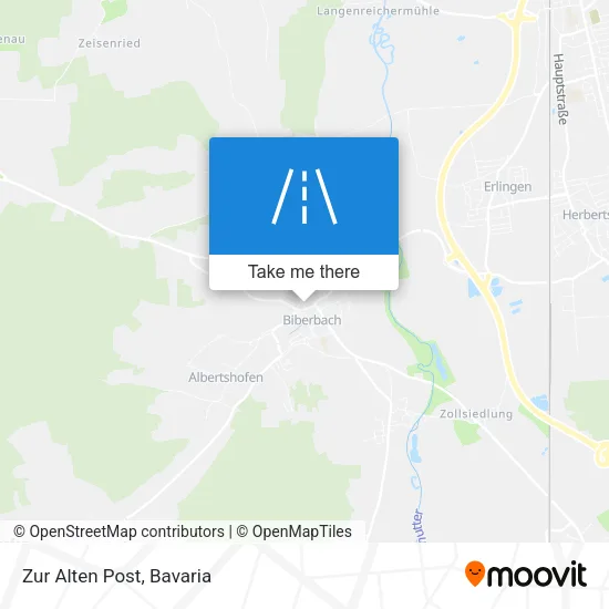 Карта Zur Alten Post