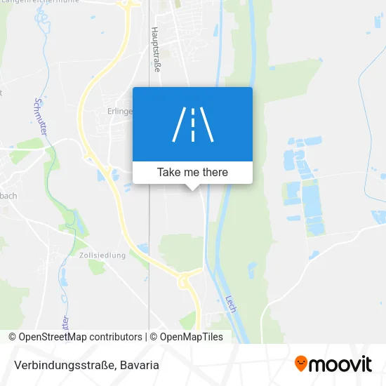 Карта Verbindungsstraße