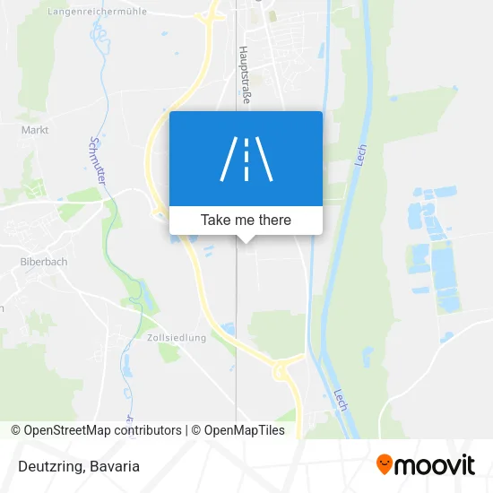 Карта Deutzring