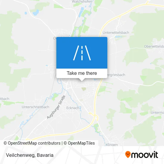 Карта Veilchenweg