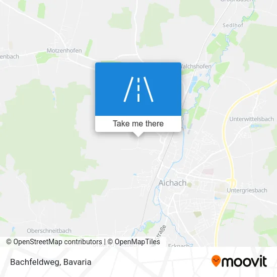 Карта Bachfeldweg