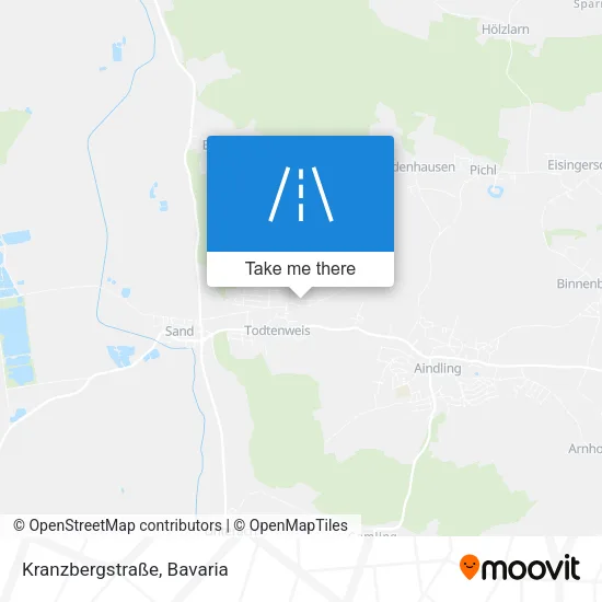 Карта Kranzbergstraße