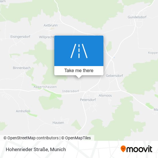 Hohenrieder Straße map