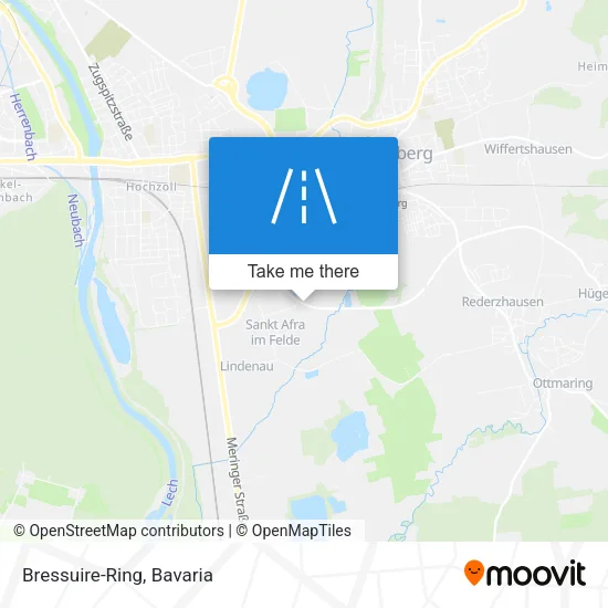 Карта Bressuire-Ring