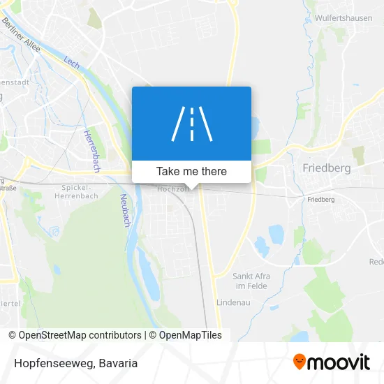 Карта Hopfenseeweg