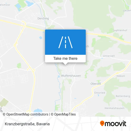 Карта Kranzbergstraße