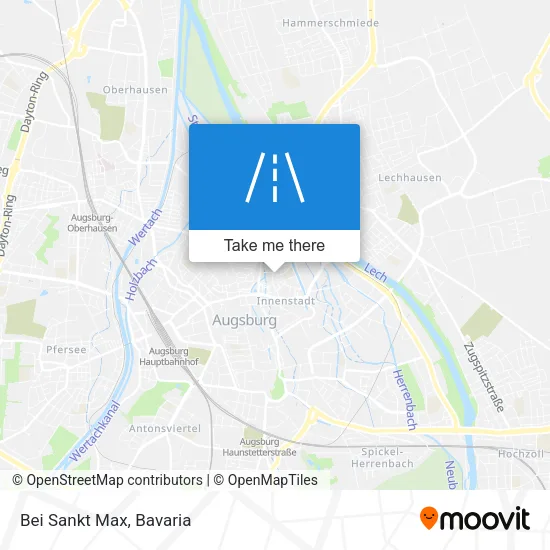 Карта Bei Sankt Max