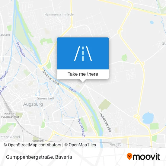 Карта Gumppenbergstraße