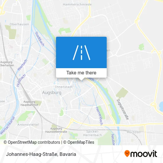 Карта Johannes-Haag-Straße