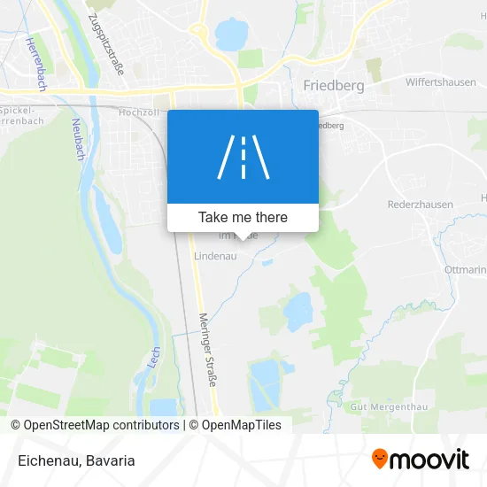 Карта Eichenau