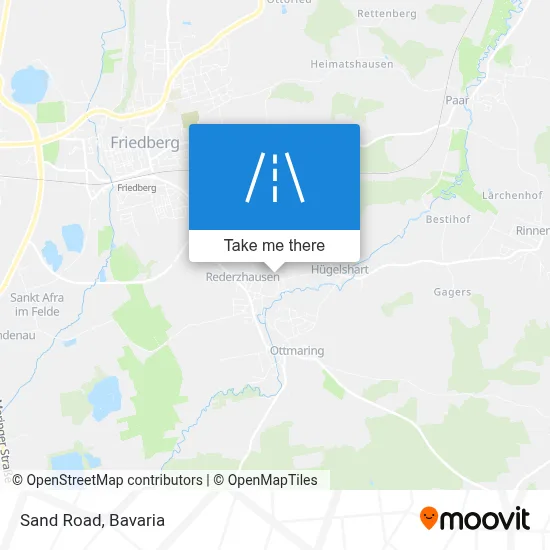 Sandweg map