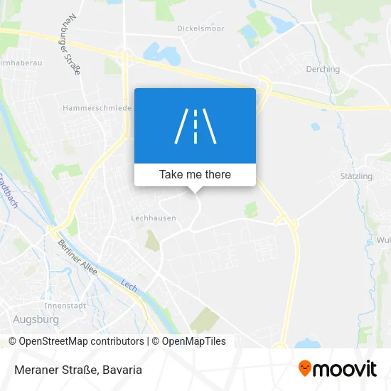 Карта Meraner Straße