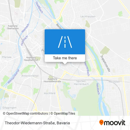 Карта Theodor-Wiedemann-Straße