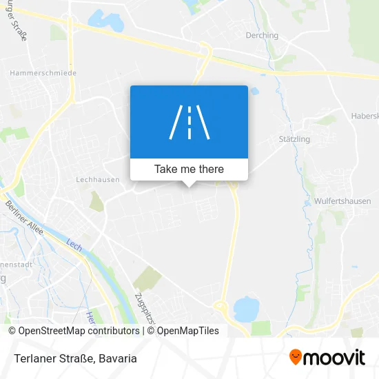 Карта Terlaner Straße
