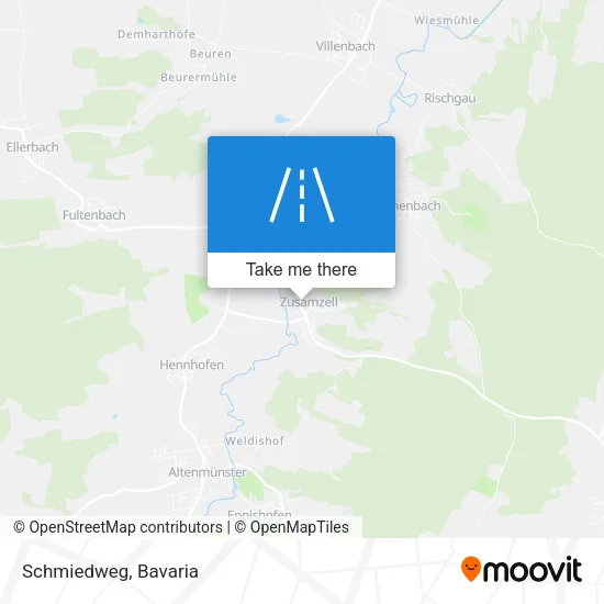Карта Schmiedweg