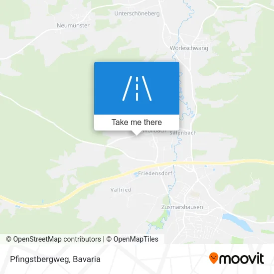 Карта Pfingstbergweg