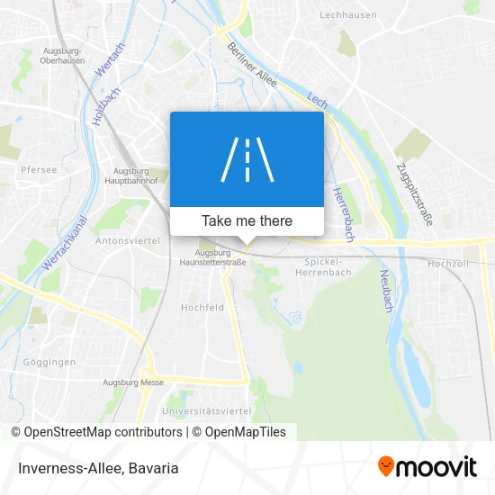 Карта Inverness-Allee