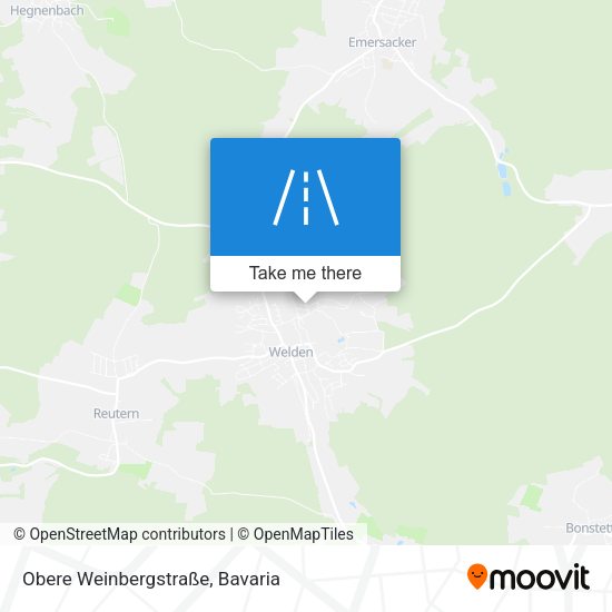 Obere Weinbergstraße map