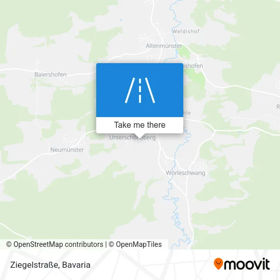 Карта Ziegelstraße