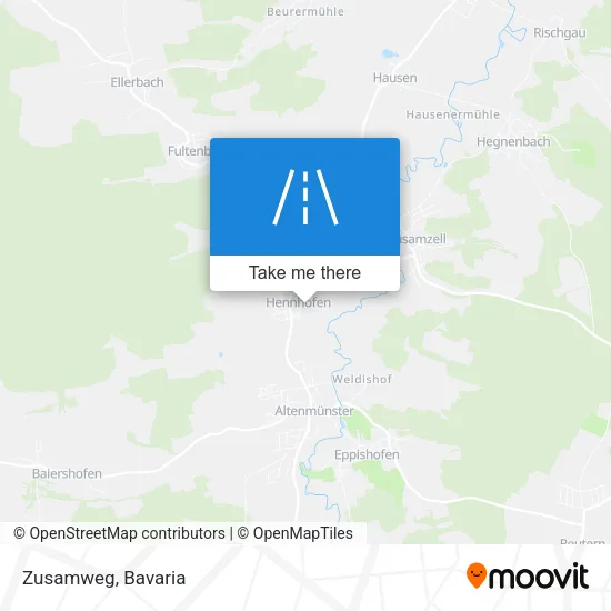Карта Zusamweg