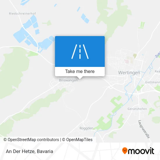 Карта An Der Hetze