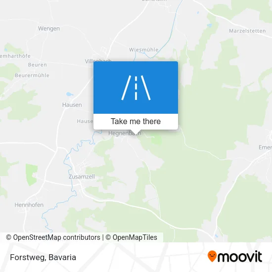Карта Forstweg
