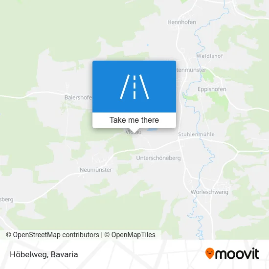 Карта Höbelweg