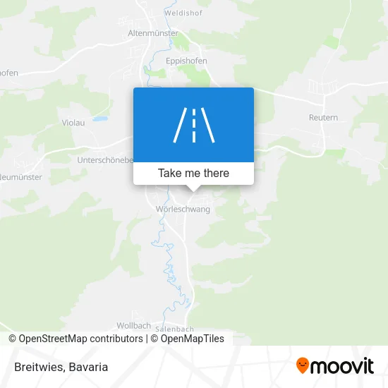 Карта Breitwies