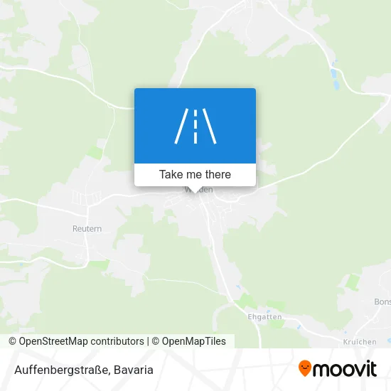 Карта Auffenbergstraße