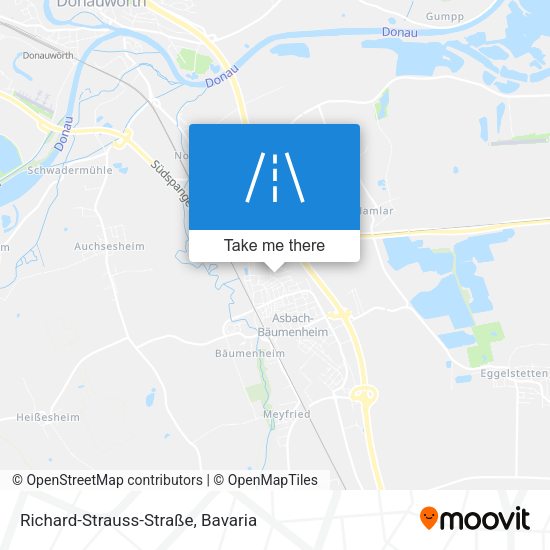Richard-Strauss-Straße map