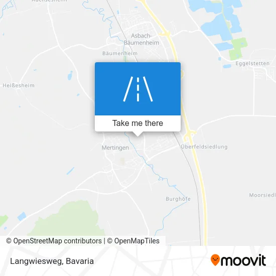 Карта Langwiesweg