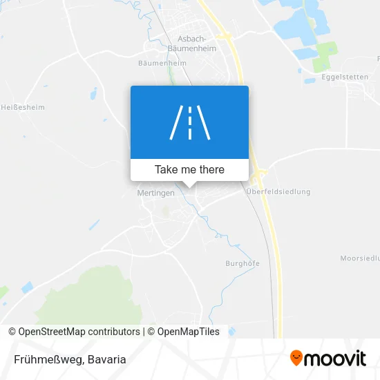 Карта Frühmeßweg