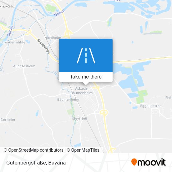 Gutenbergstraße map