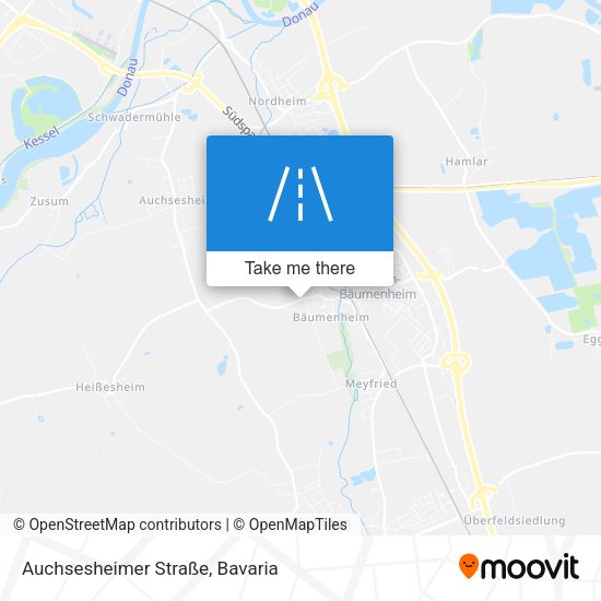 Auchsesheimer Straße map