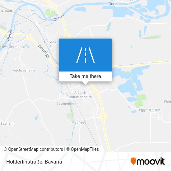 Hölderlinstraße map
