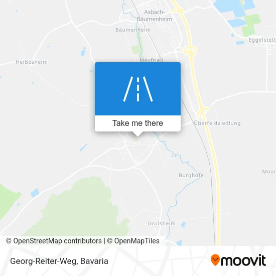 Карта Georg-Reiter-Weg