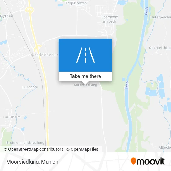 Карта Moorsiedlung