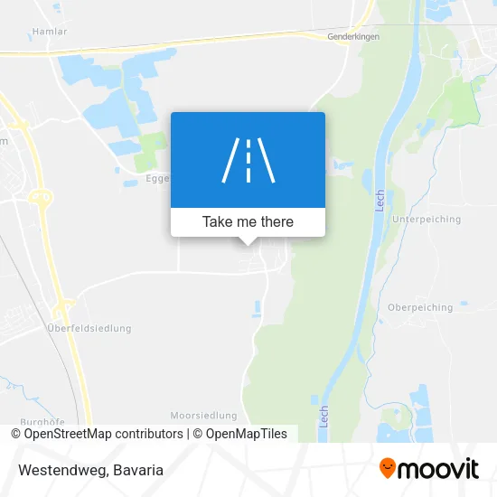 Карта Westendweg