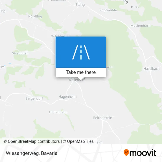 Карта Wiesangerweg