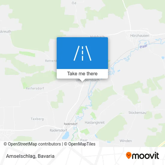 Карта Amselschlag