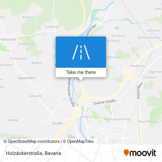 Holzäckerstraße map