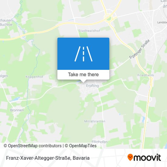 Franz-Xaver-Altegger-Straße map